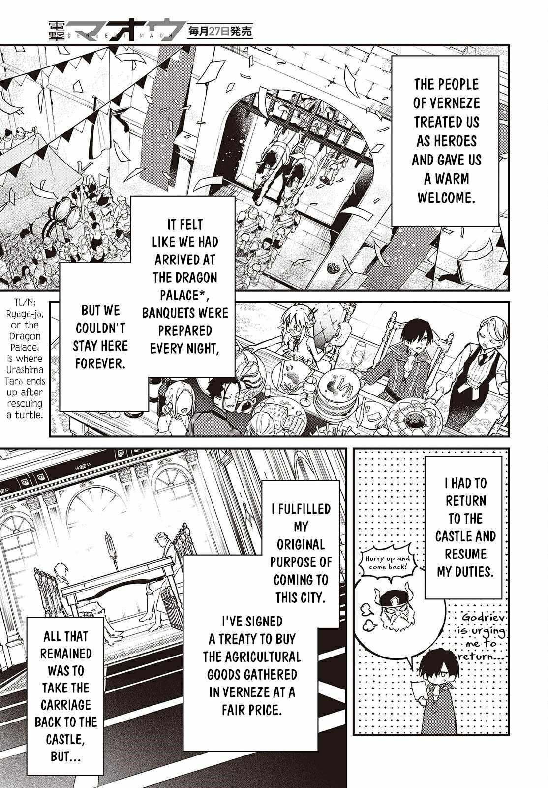 Realist Maou Niyoru Seiiki Naki Isekai Kaikaku Chapter 63 - Page 19 in English