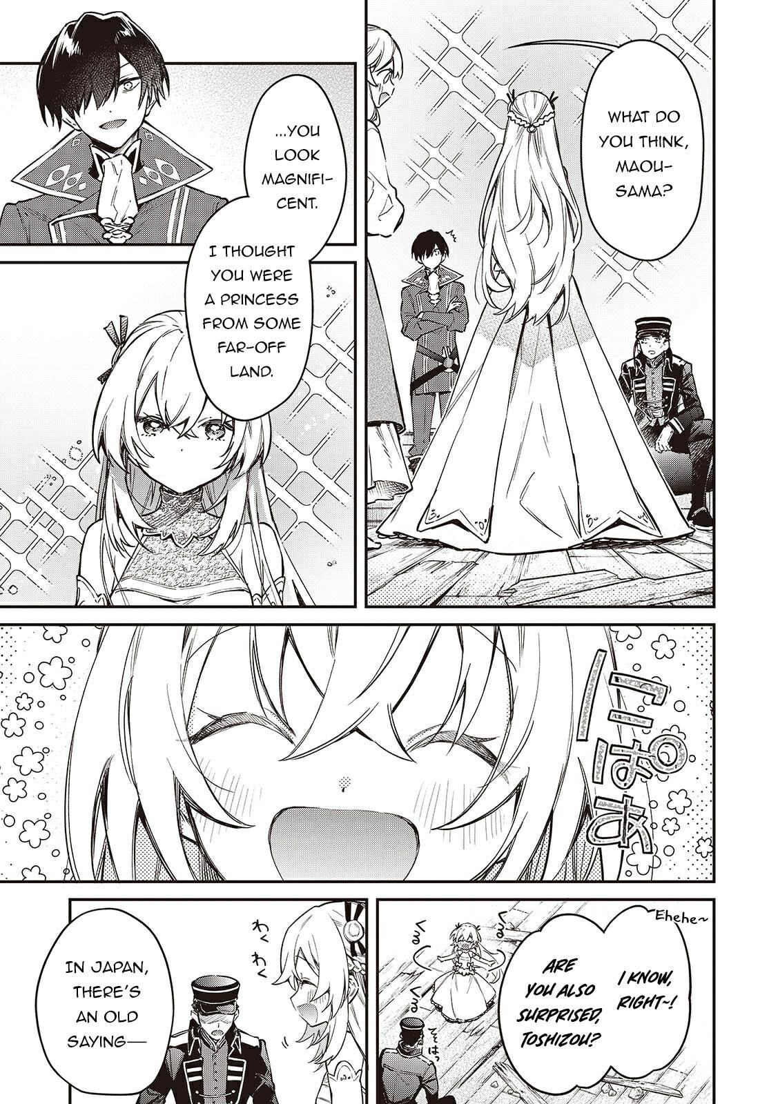 Realist Maou Niyoru Seiiki Naki Isekai Kaikaku Chapter 67 - Page 13 in English