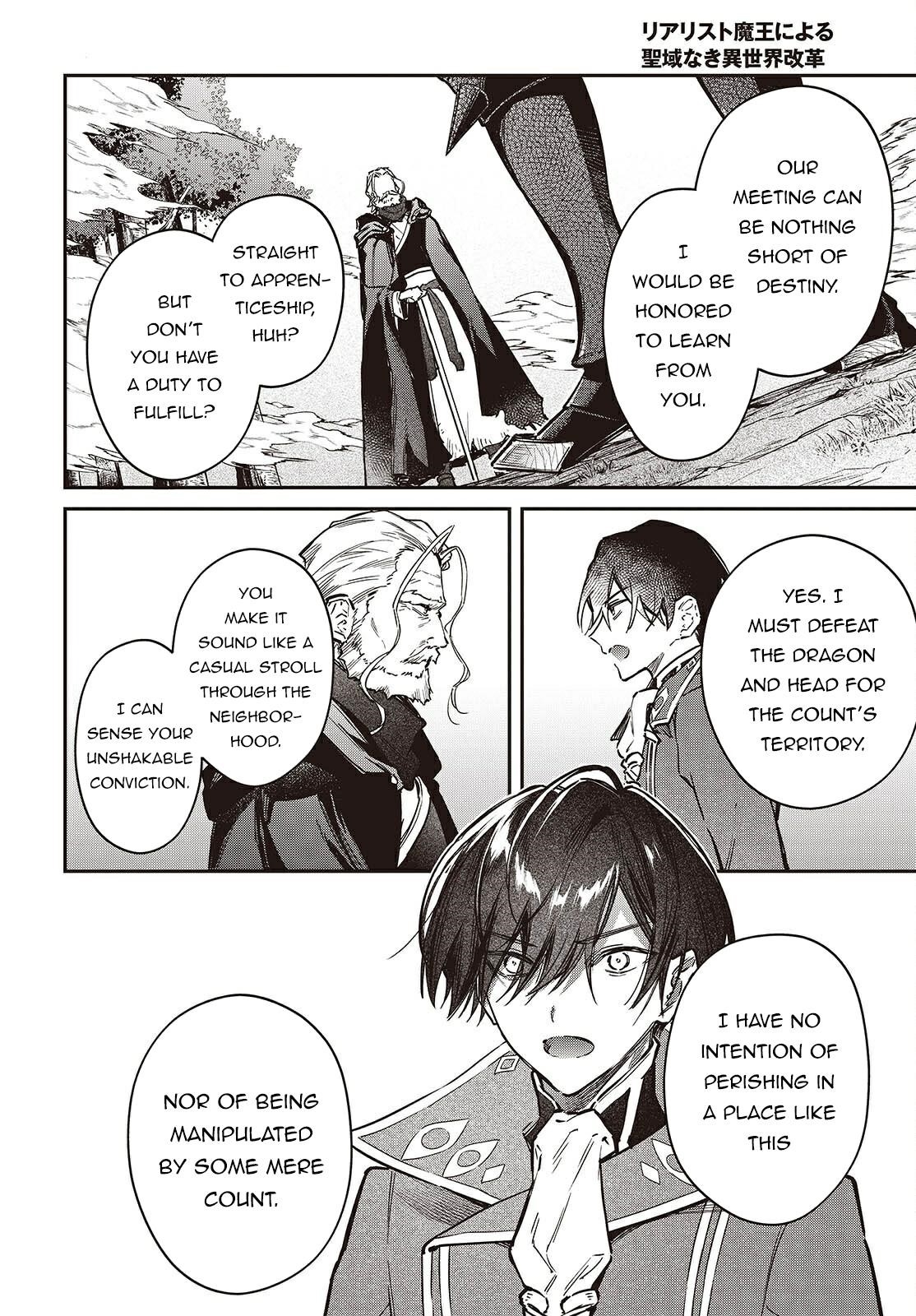 Realist Maou Niyoru Seiiki Naki Isekai Kaikaku Chapter 68 - Page 12 in English