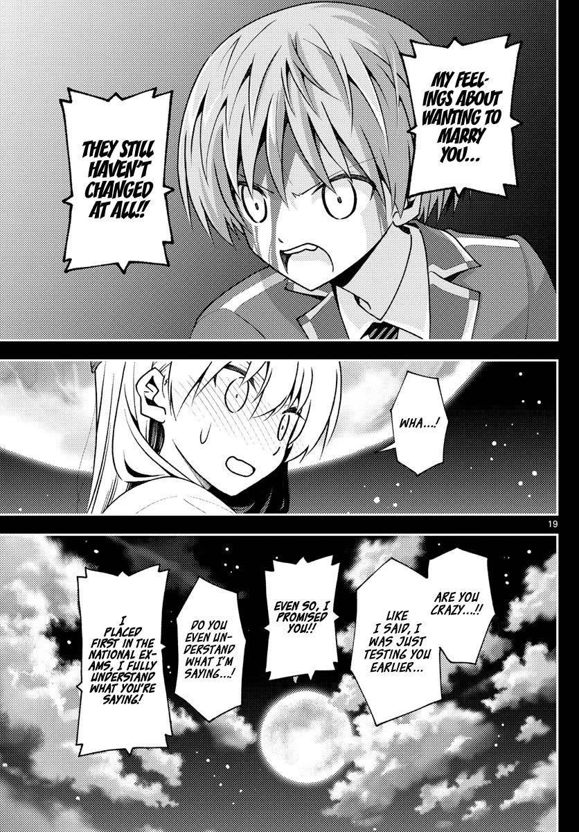 Tonikaku Cawaii Chapter 147 - Page 19 in English