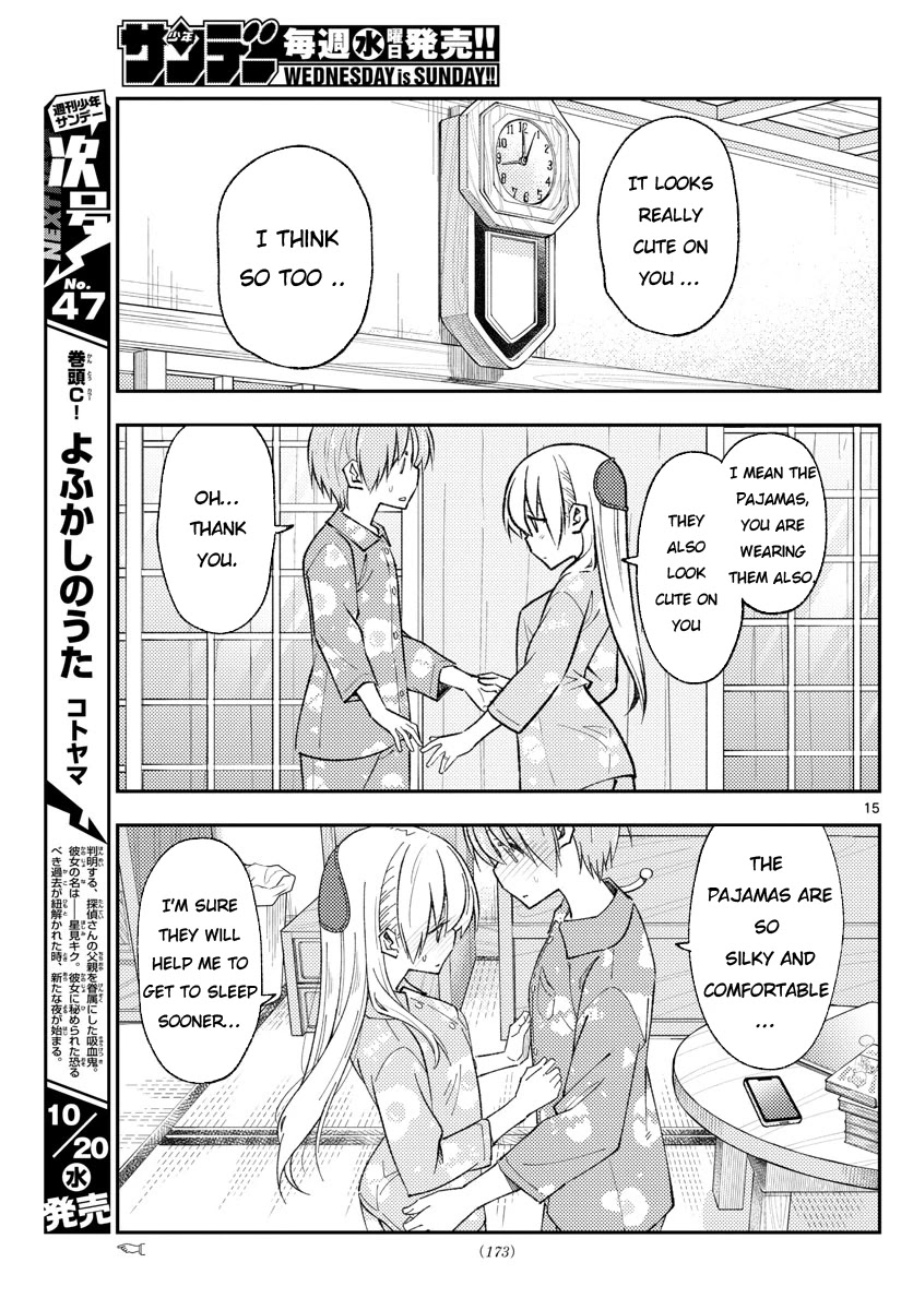 Tonikaku Cawaii Chapter 166 - Page 15 in English