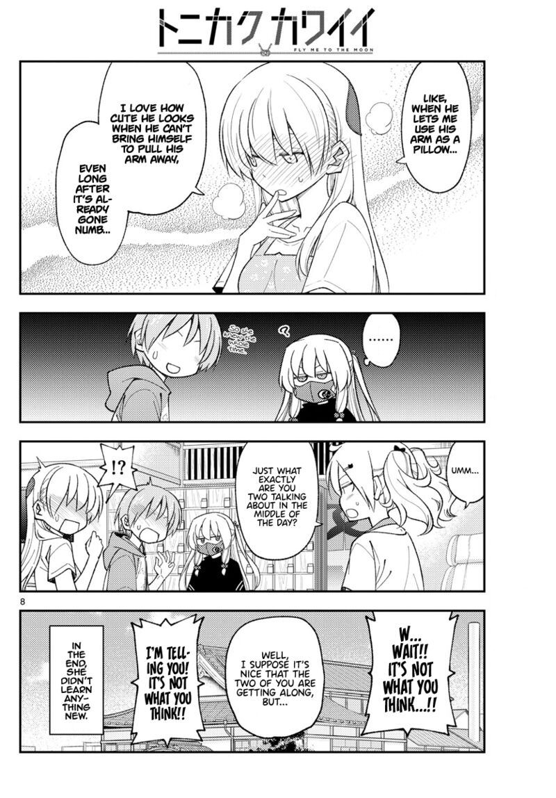 Tonikaku Cawaii Chapter 196 - Page 8 in English