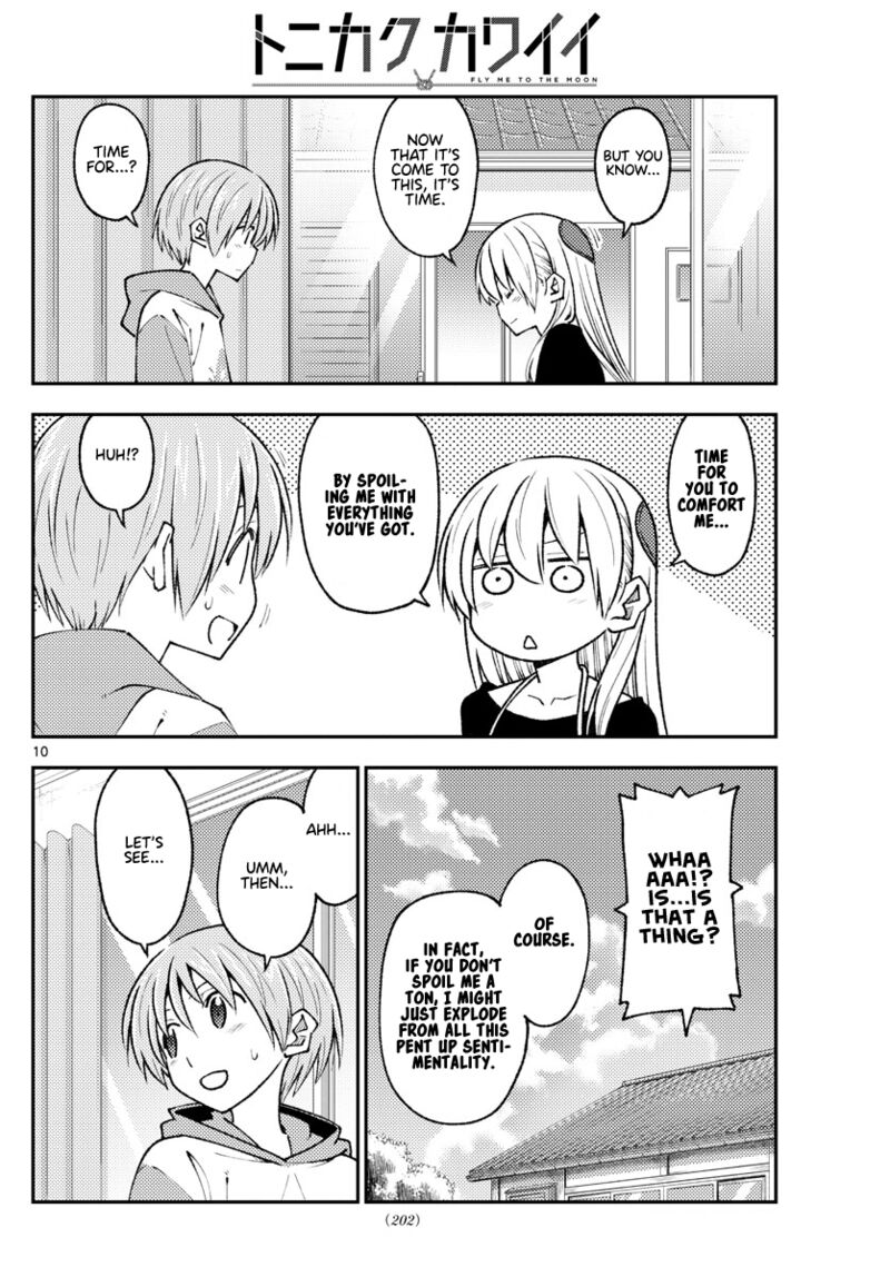 Tonikaku Cawaii Chapter 209 - Page 10 in English