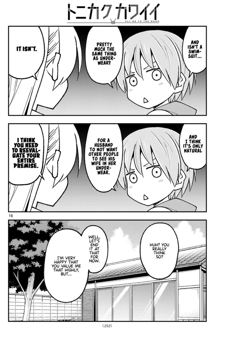 Tonikaku Cawaii Chapter 210 - Page 16 in English