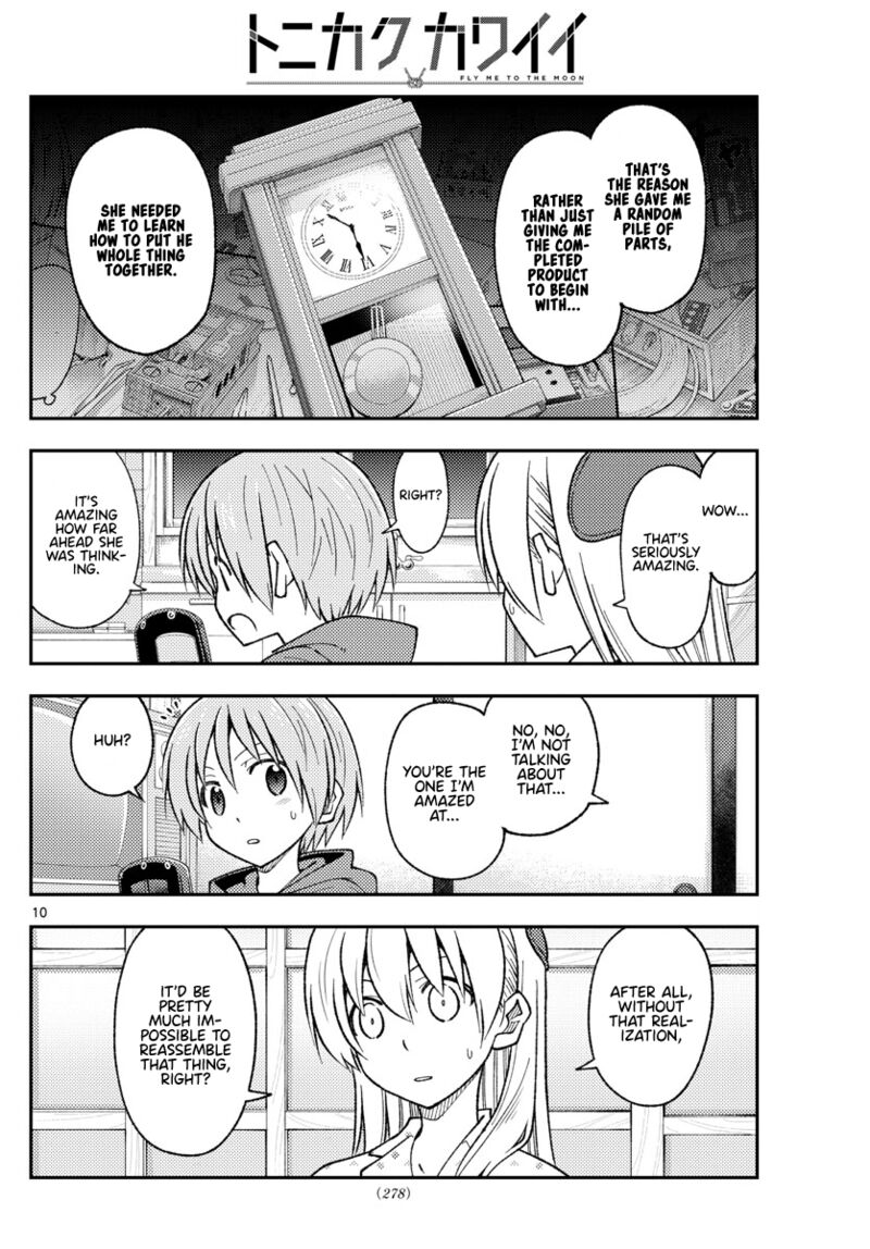 Tonikaku Cawaii Chapter 211 - Page 10 in English