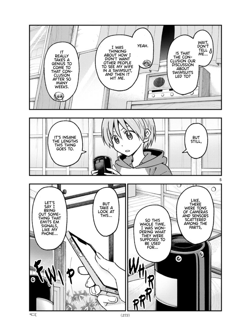 Tonikaku Cawaii Chapter 211 - Page 5 in English