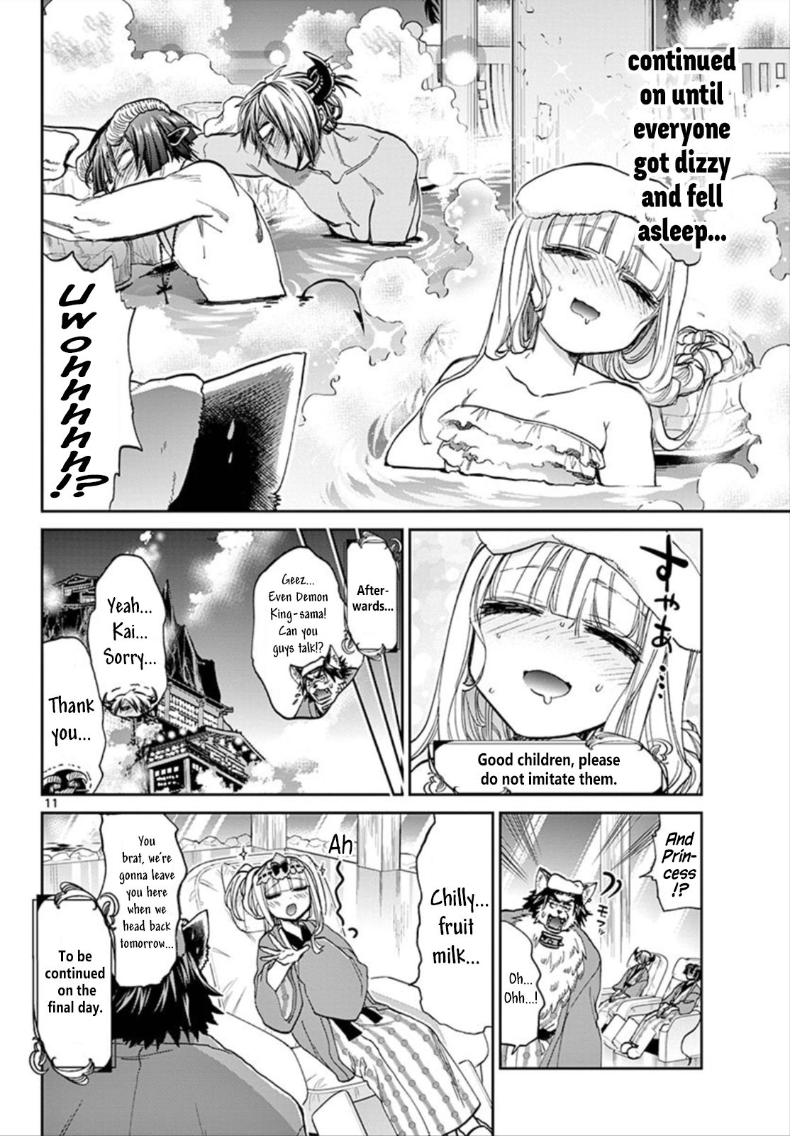Maou-jou de Oyasumi Chapter 100 - Page 11 in English