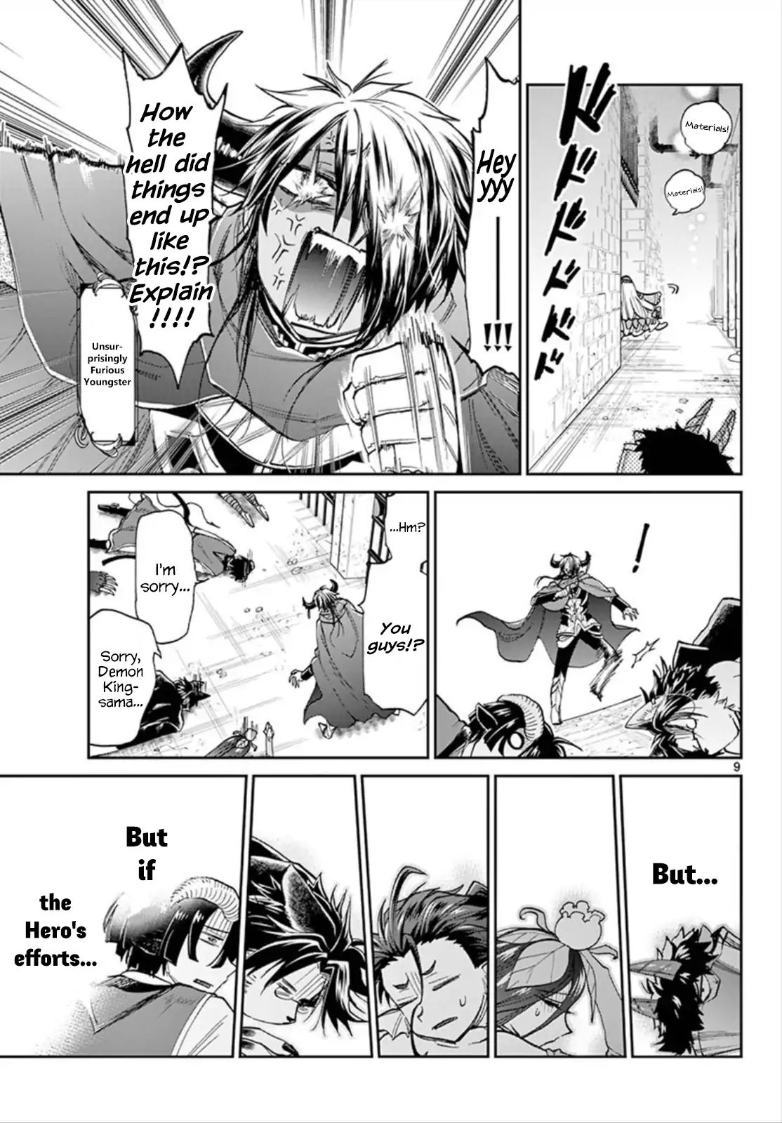 Maou-jou de Oyasumi Chapter 105 - Page 9 in English