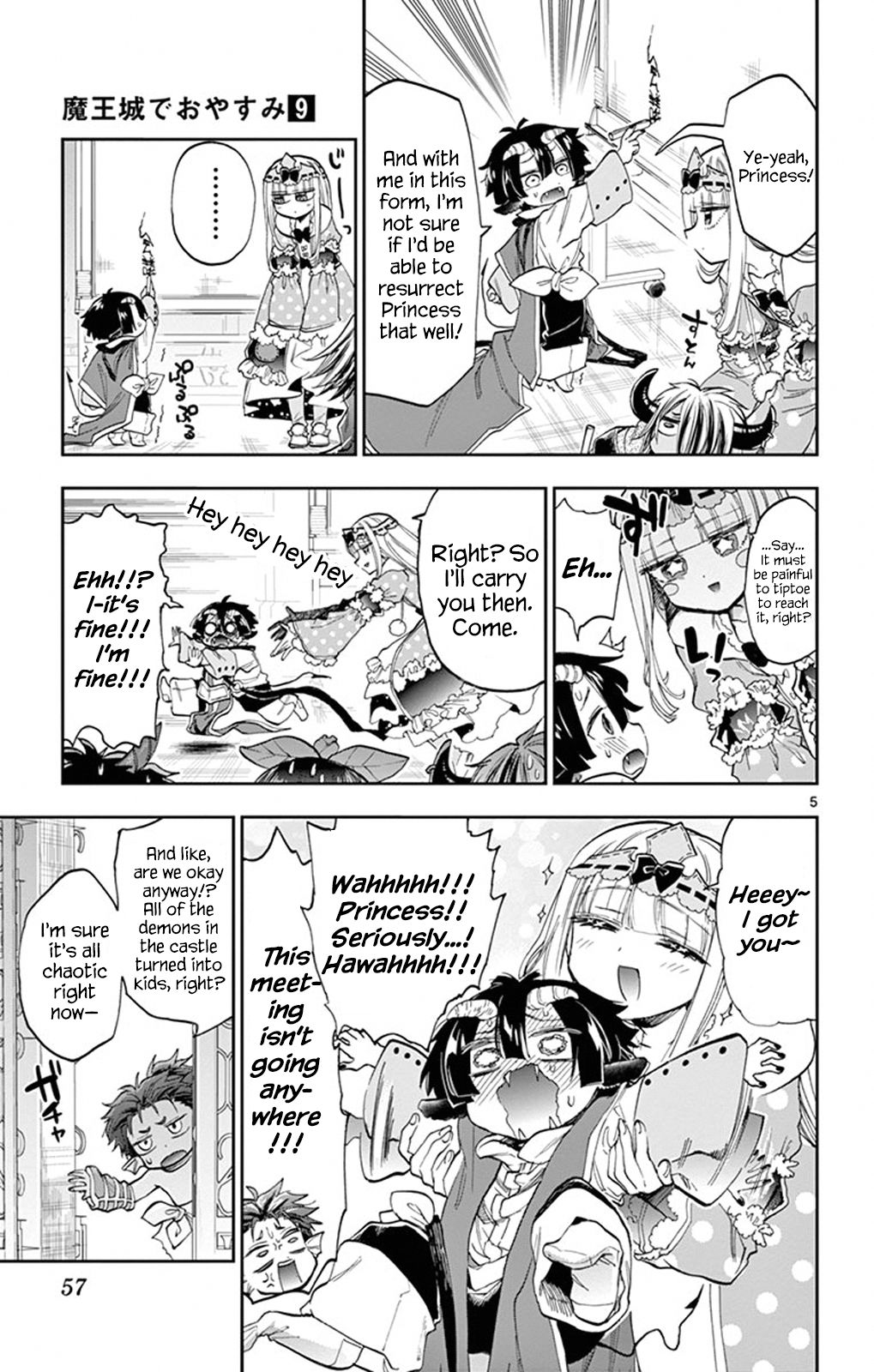 Maou-jou de Oyasumi Chapter 109 - Page 5 in English