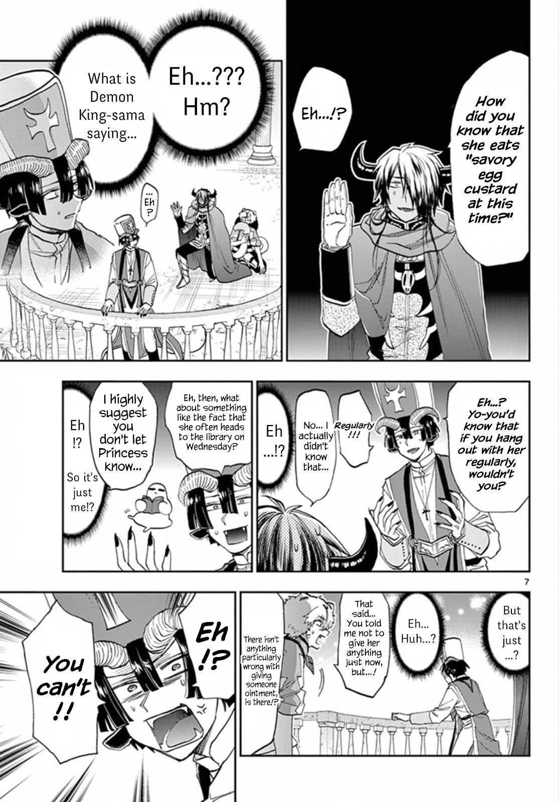 Maou-jou de Oyasumi Chapter 111 - Page 7 in English