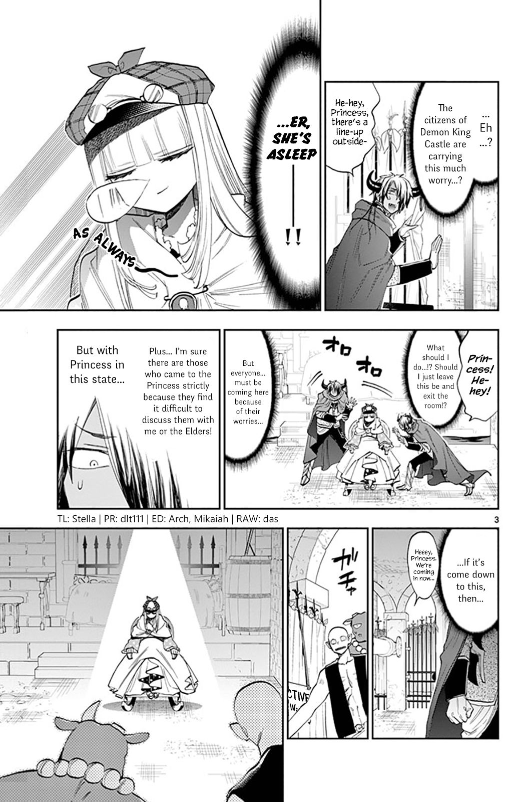 Maou-jou de Oyasumi Chapter 119 - Page 3 in English
