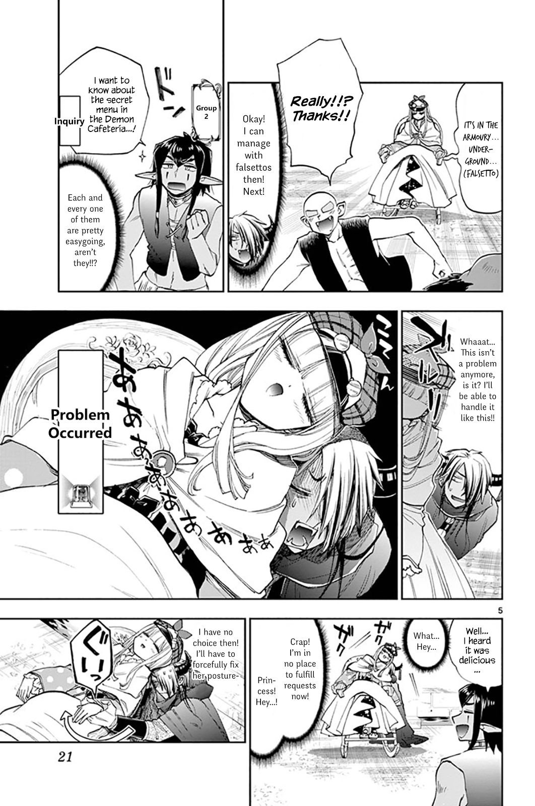 Maou-jou de Oyasumi Chapter 119 - Page 5 in English