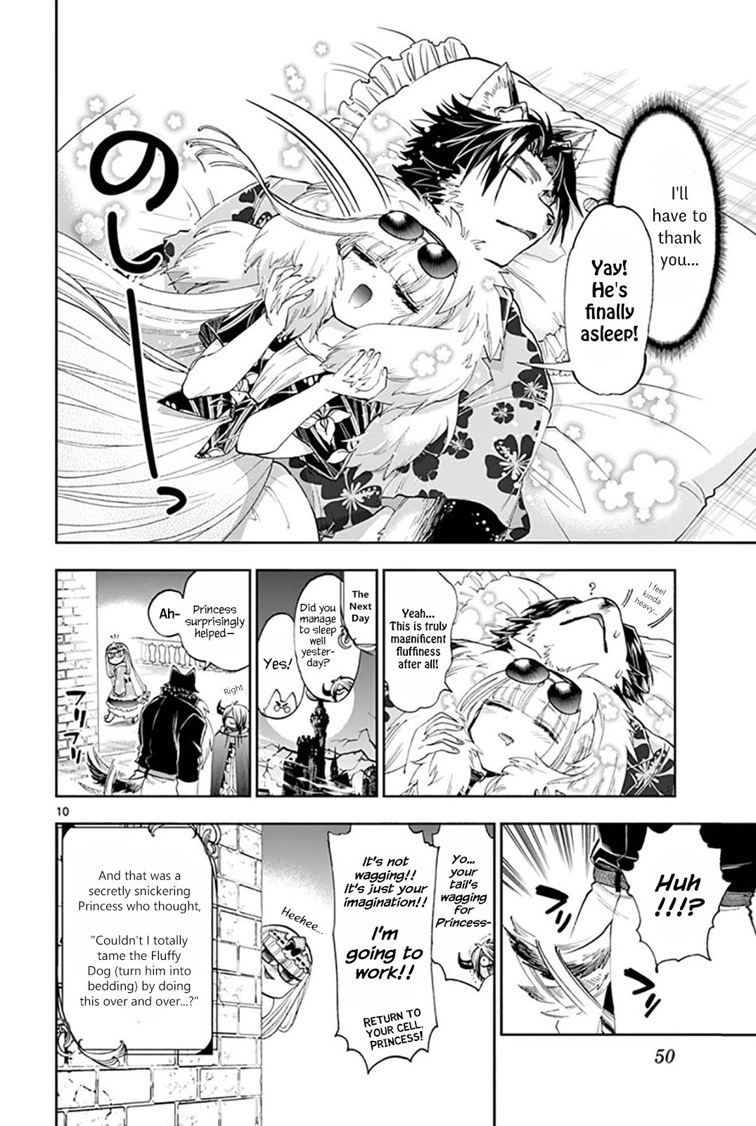 Maou-jou de Oyasumi Chapter 121 - Page 10 in English