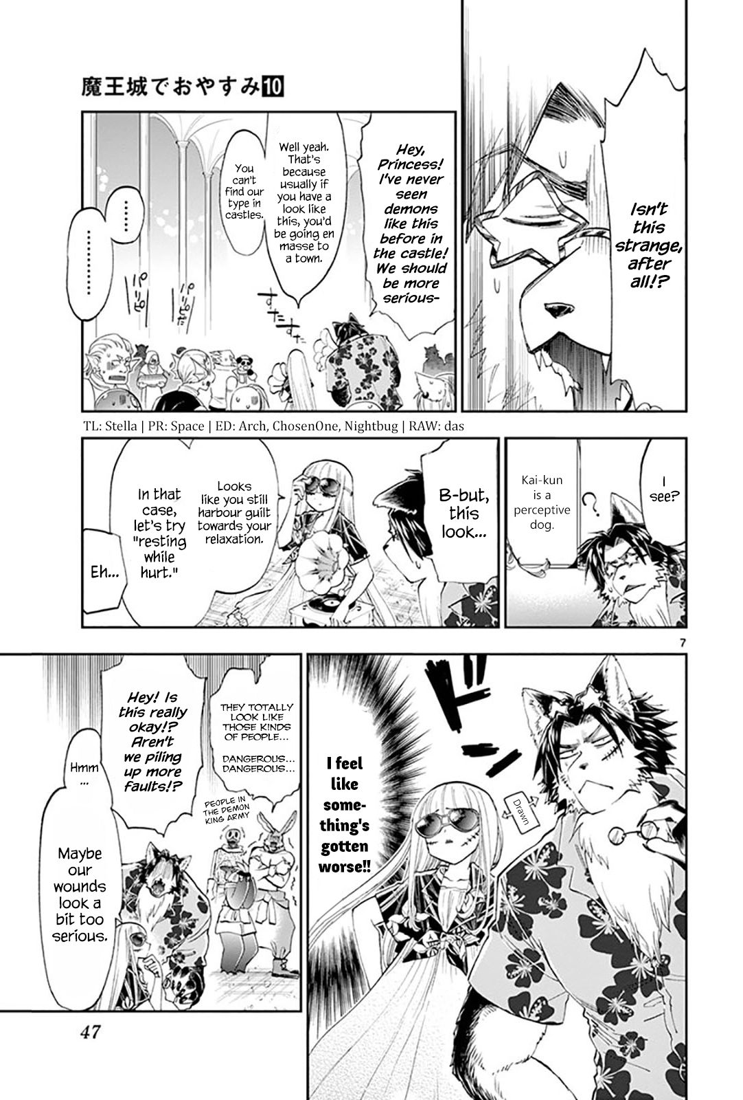 Maou-jou de Oyasumi Chapter 121 - Page 7 in English