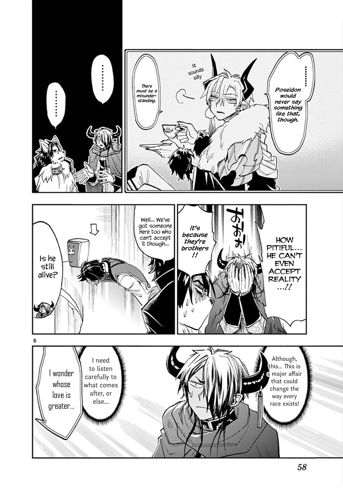 Maou-jou de Oyasumi Chapter 122 - Page 6 in English