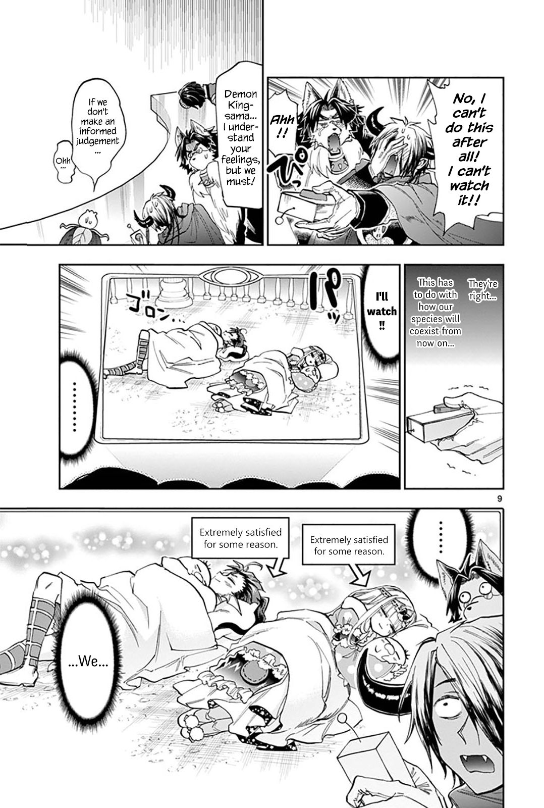 Maou-jou de Oyasumi Chapter 122 - Page 9 in English