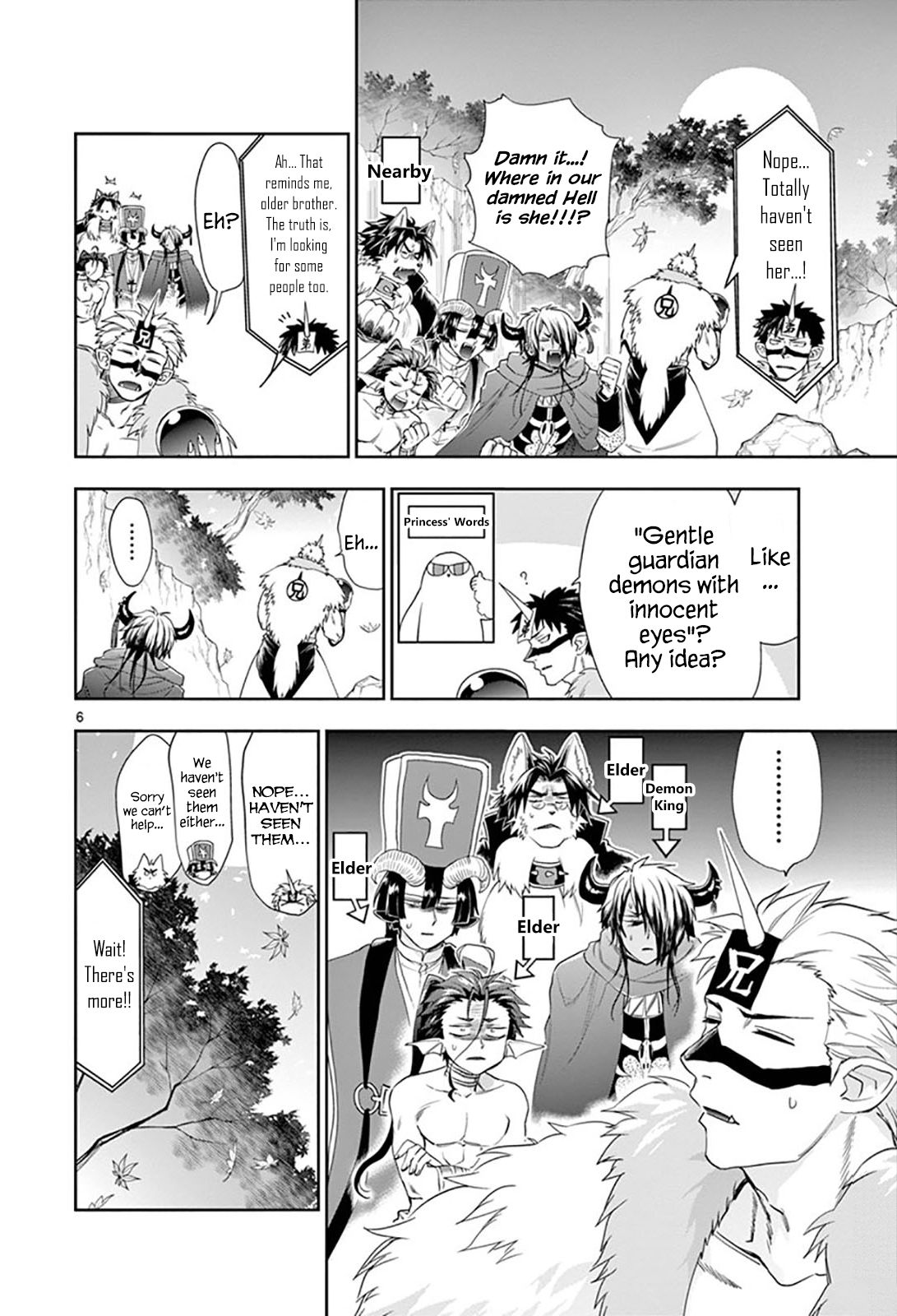Maou-jou de Oyasumi Chapter 124 - Page 6 in English