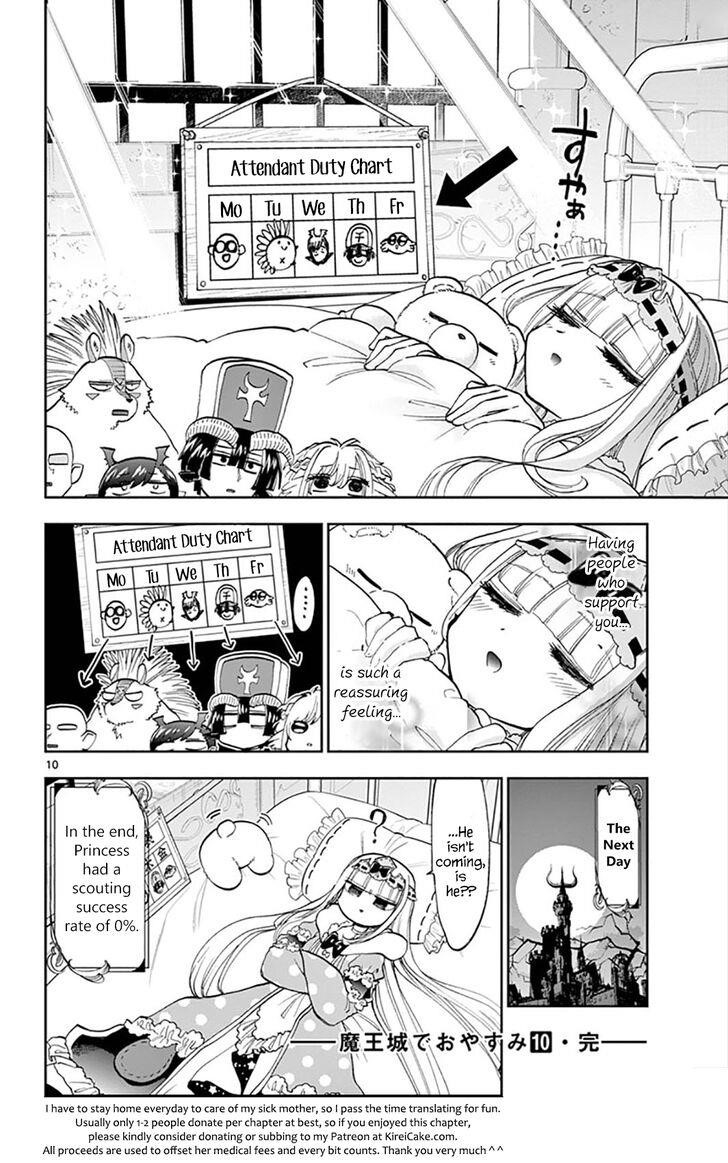 Maou-jou de Oyasumi Chapter 130 - Page 9 in English