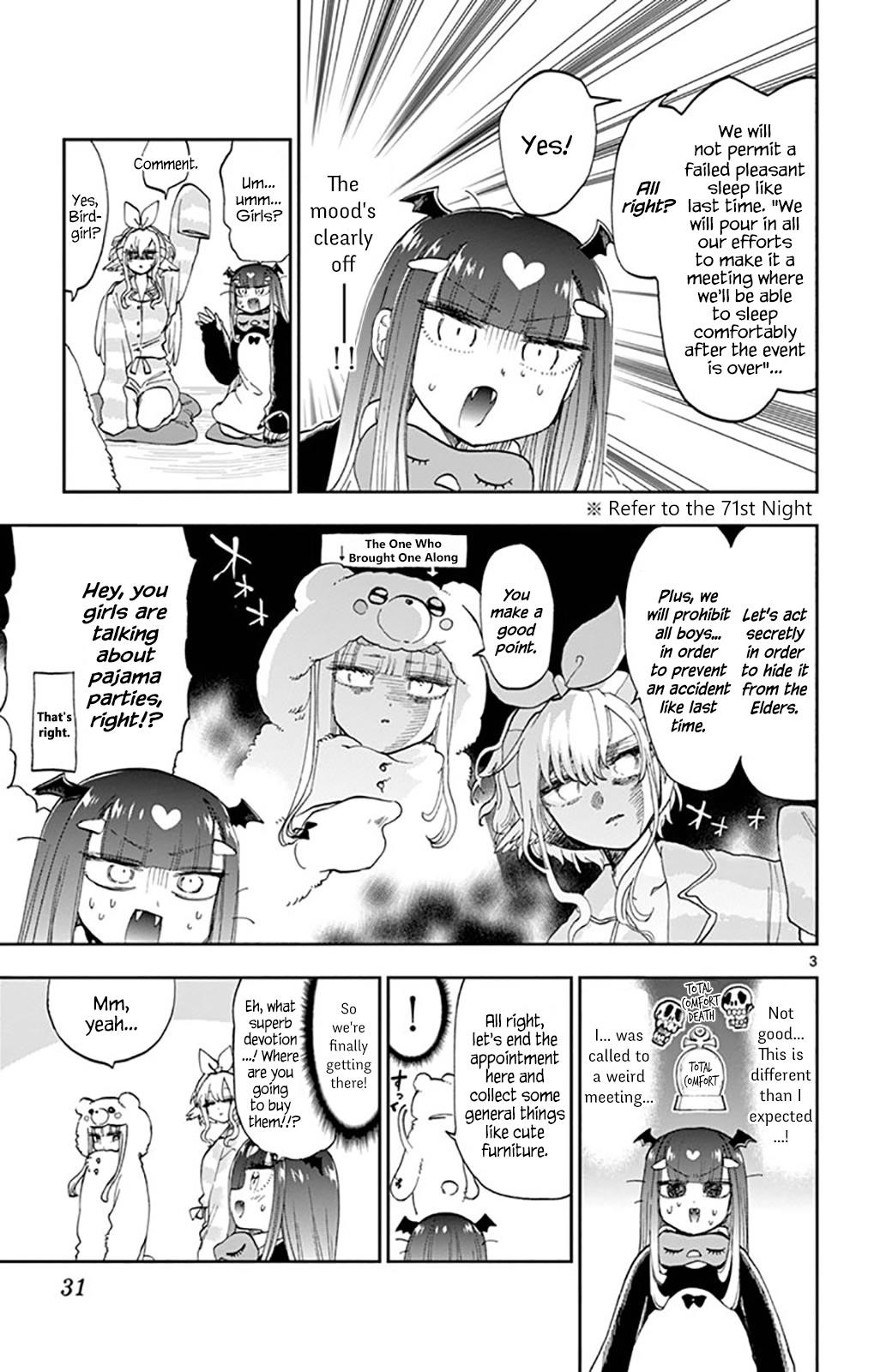 Maou-jou de Oyasumi Chapter 133 - Page 3 in English