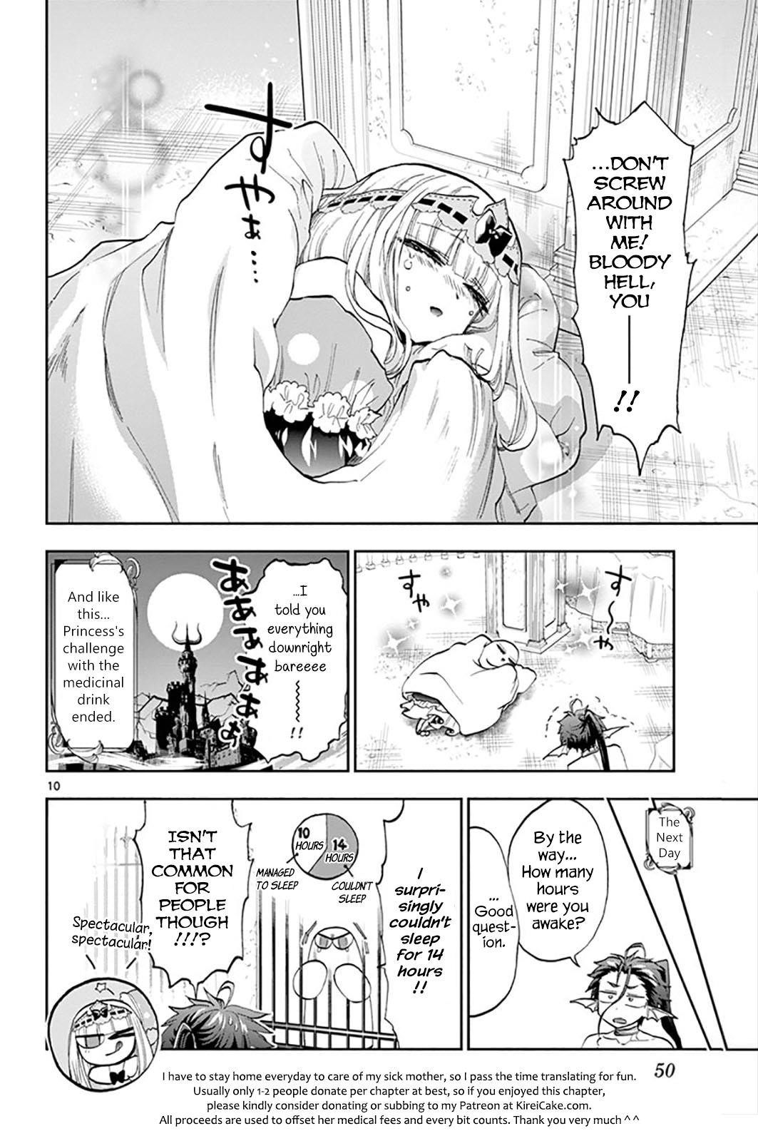 Maou-jou de Oyasumi Chapter 134 - Page 9 in English