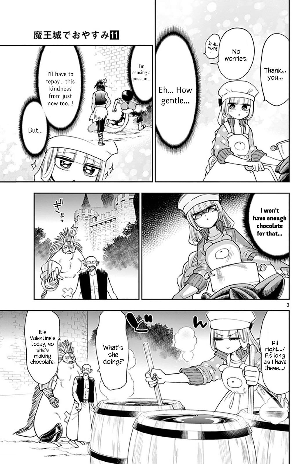 Maou-jou de Oyasumi Chapter 136 - Page 3 in English