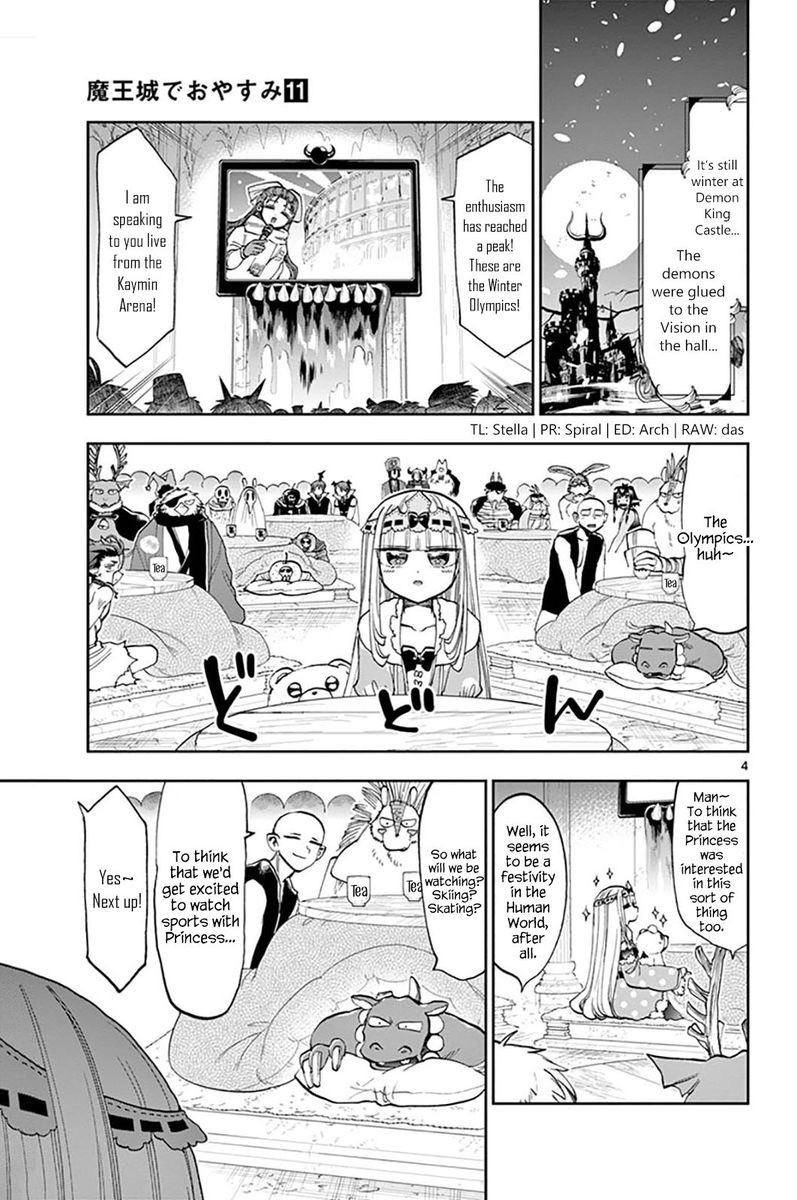 Maou-jou de Oyasumi Chapter 137 - Page 4 in English