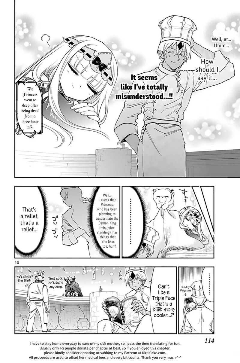 Maou-jou de Oyasumi Chapter 139 - Page 10 in English