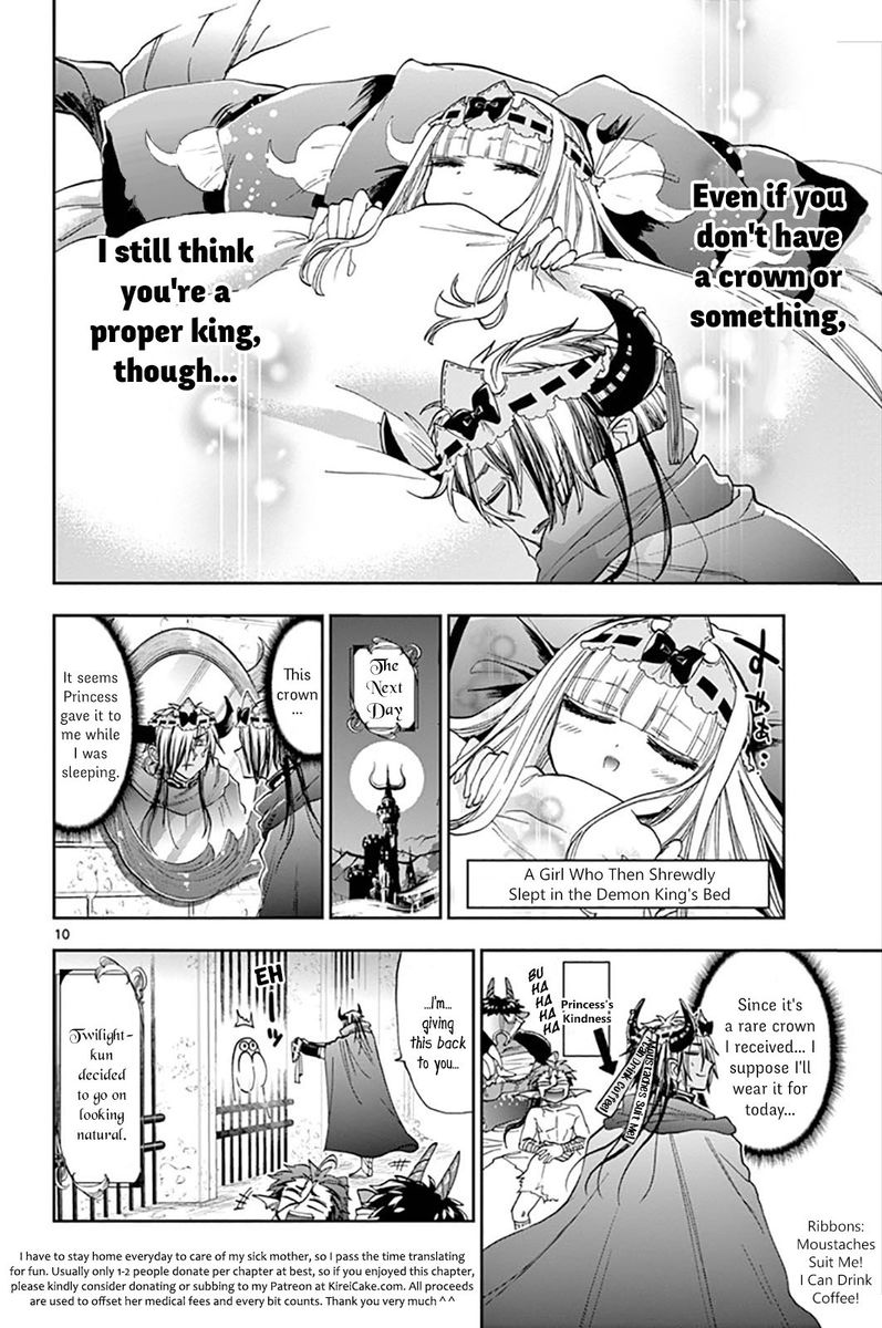 Maou-jou de Oyasumi Chapter 140 - Page 10 in English
