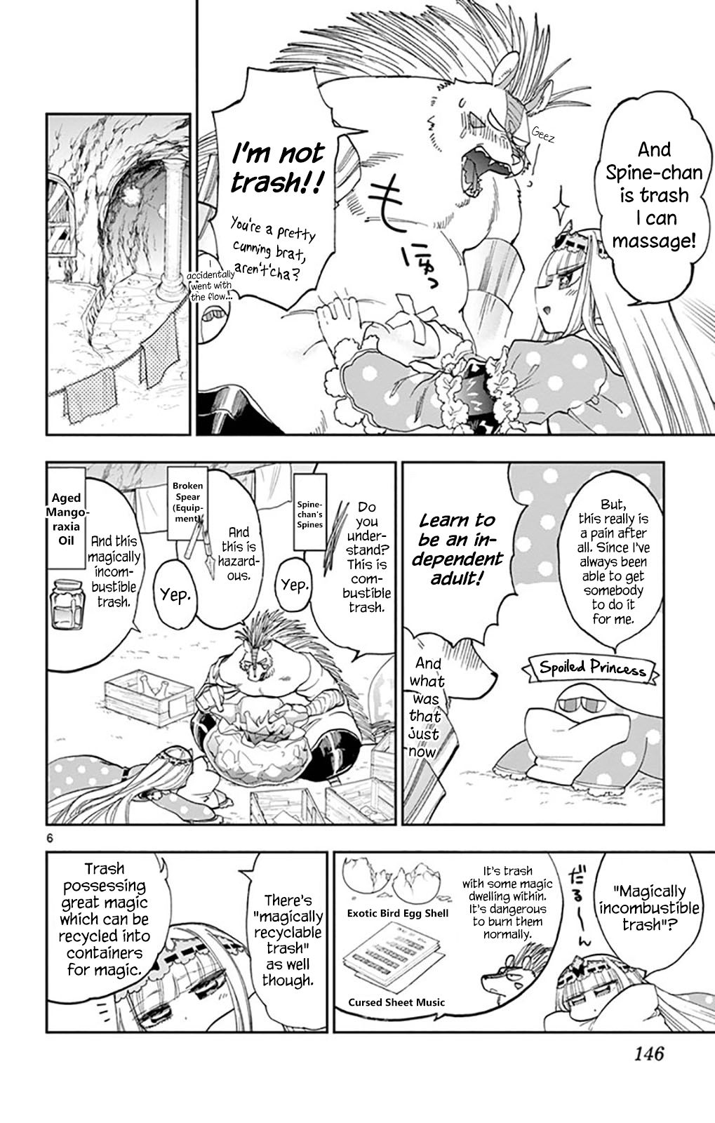 Maou-jou de Oyasumi Chapter 142 - Page 6 in English