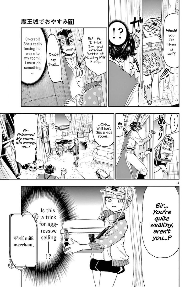 Maou-jou de Oyasumi Chapter 143 - Page 4 in English