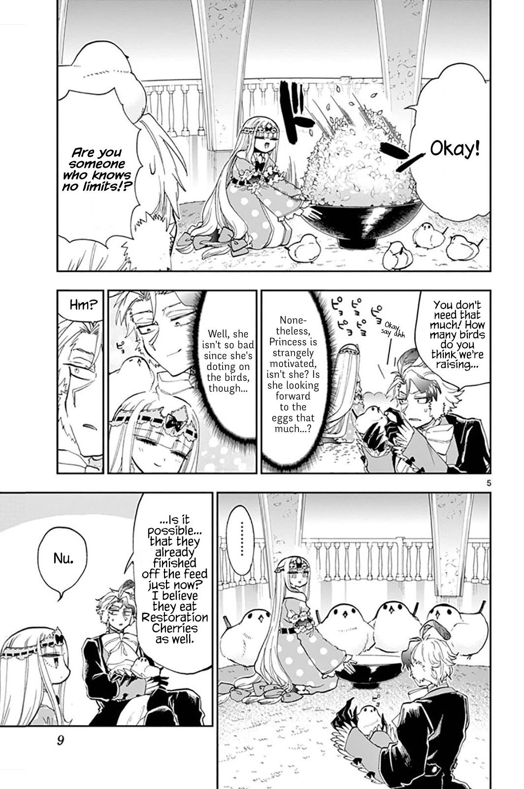 Maou-jou de Oyasumi Chapter 144 - Page 5 in English