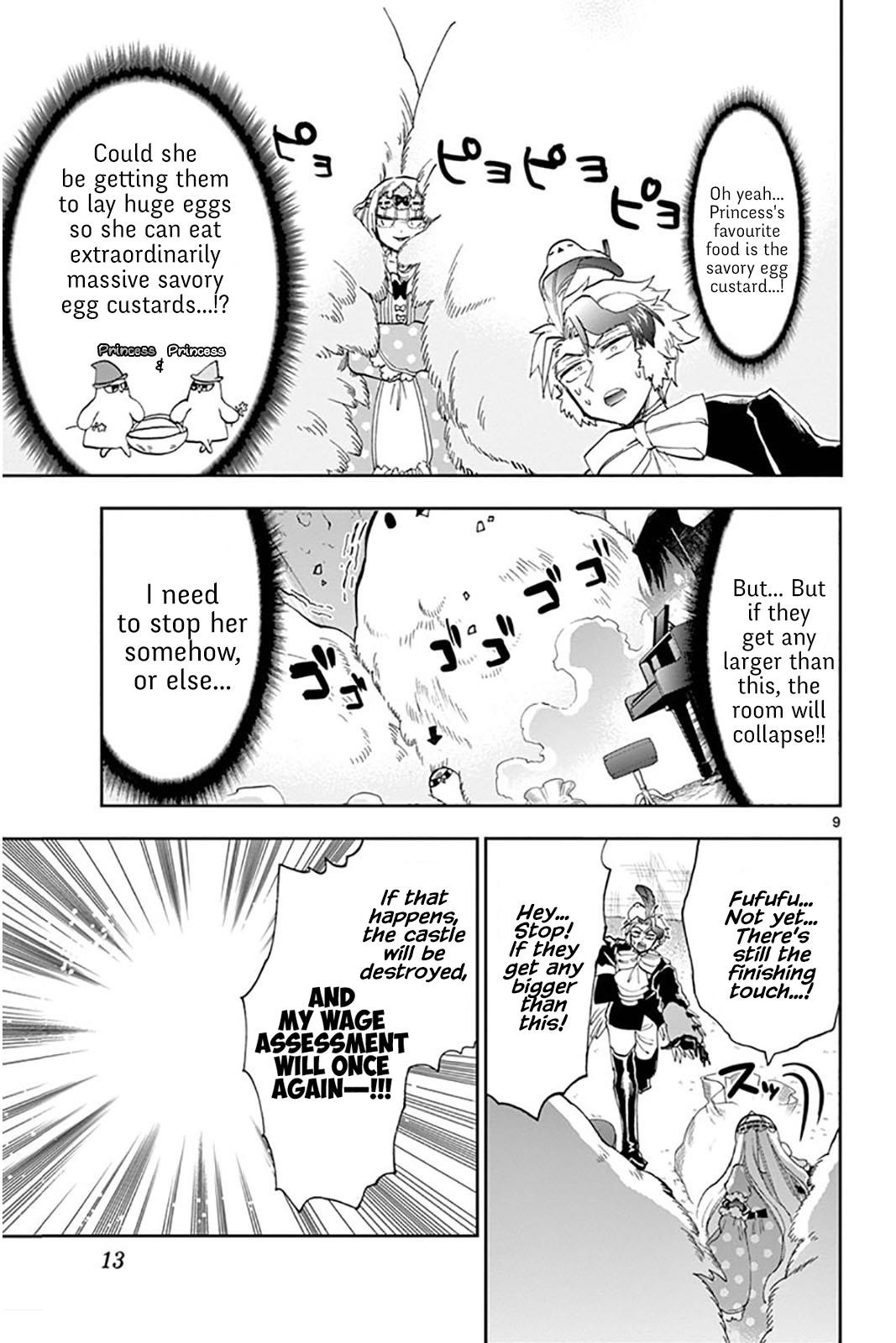 Maou-jou de Oyasumi Chapter 144 - Page 9 in English