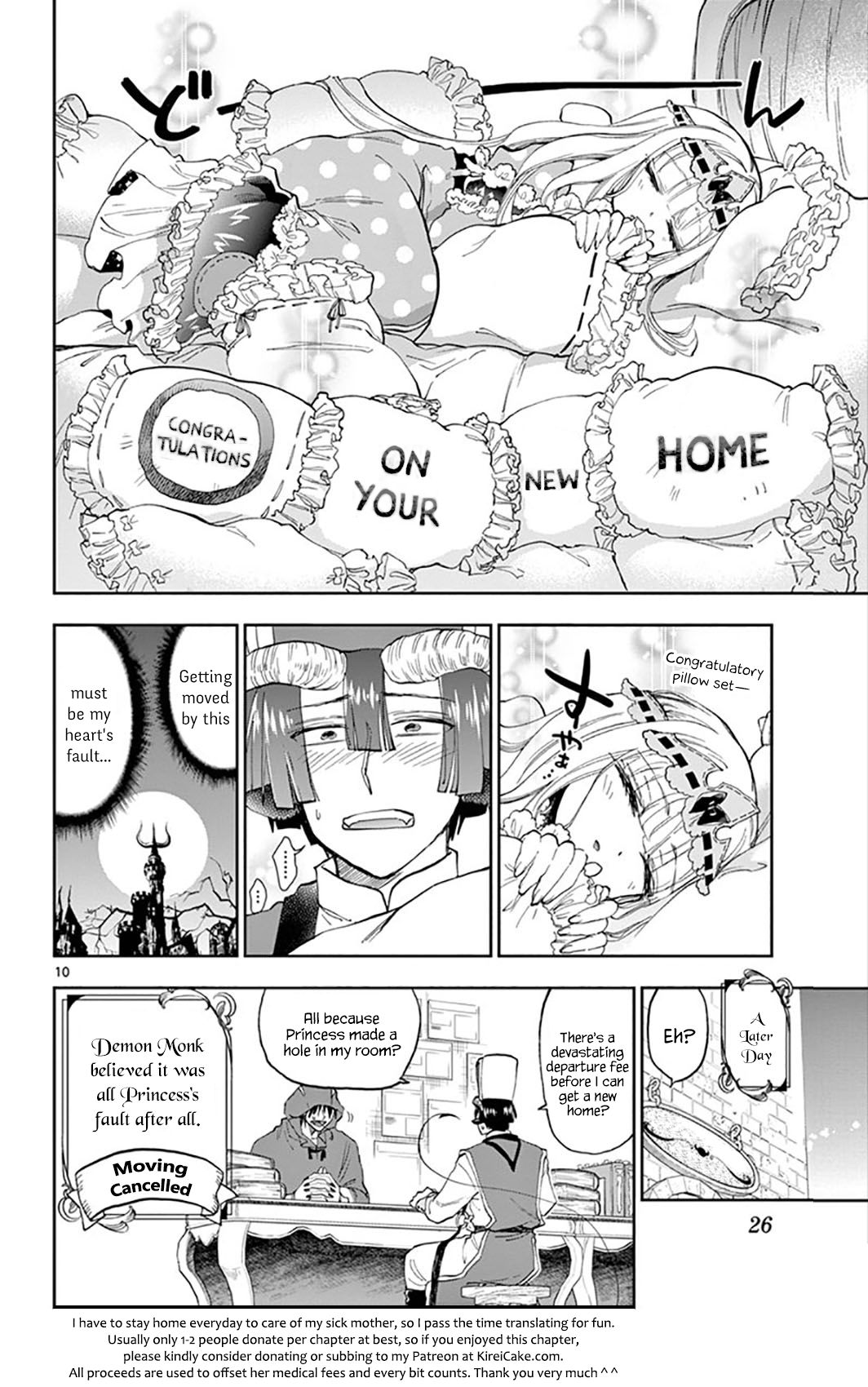 Maou-jou de Oyasumi Chapter 145 - Page 10 in English