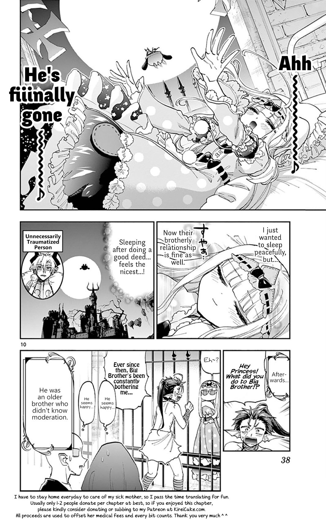 Maou-jou de Oyasumi Chapter 146 - Page 10 in English