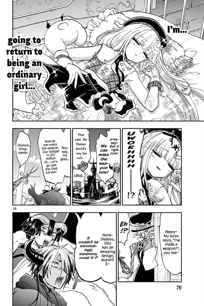 Maou-jou de Oyasumi Chapter 149 - Page 10 in English
