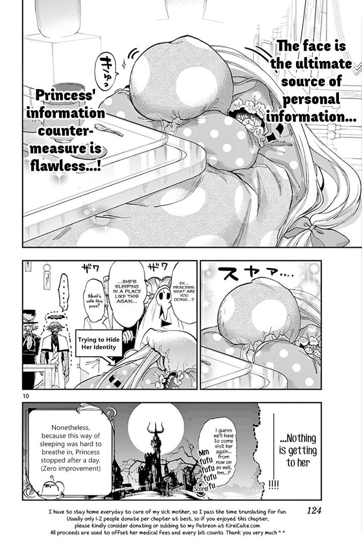Maou-jou de Oyasumi Chapter 153 - Page 10 in English