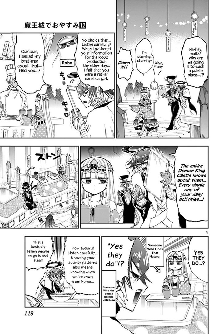 Maou-jou de Oyasumi Chapter 153 - Page 5 in English