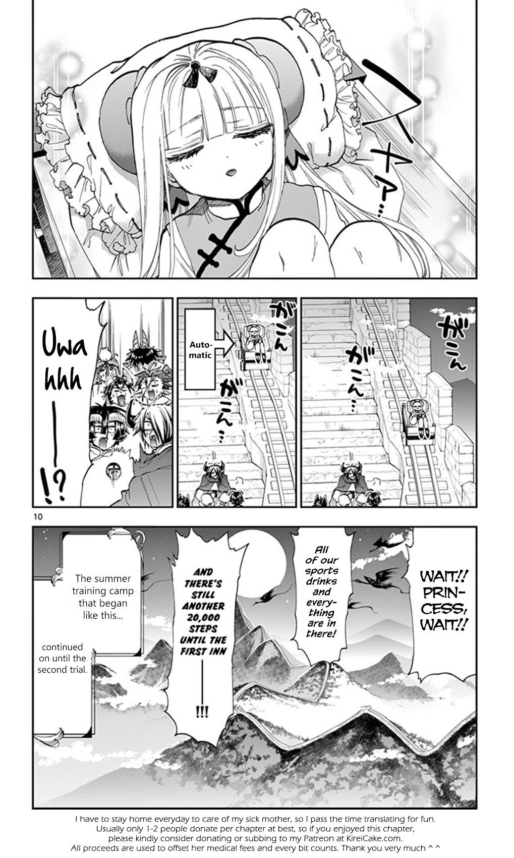 Maou-jou de Oyasumi Chapter 157 - Page 10 in English