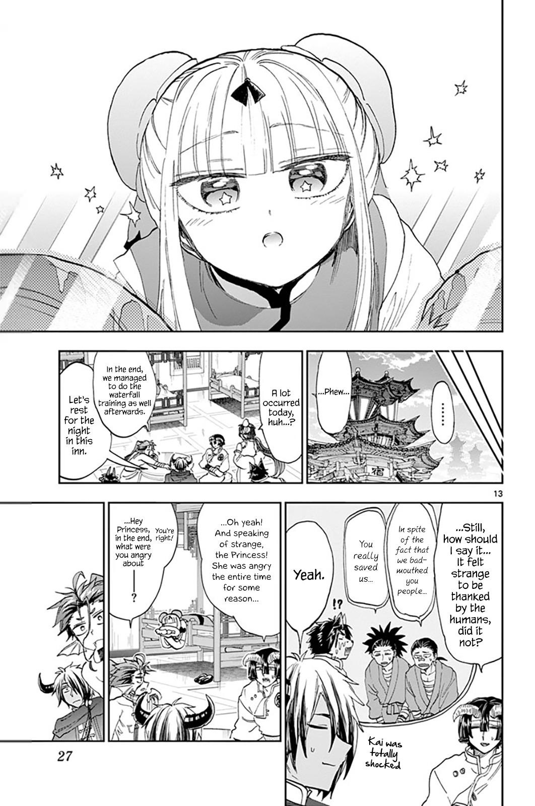 Maou-jou de Oyasumi Chapter 158 - Page 13 in English
