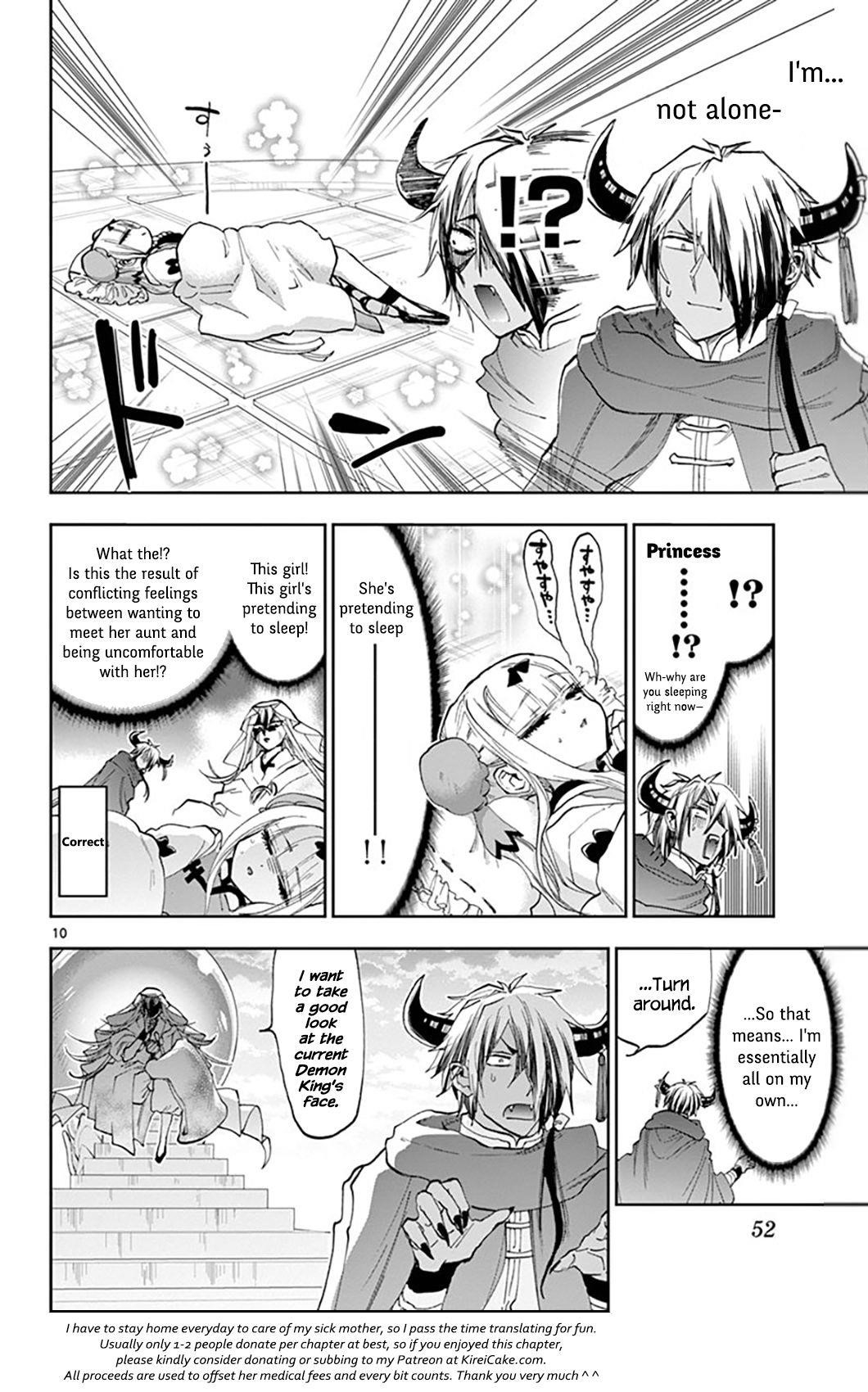 Maou-jou de Oyasumi Chapter 160 - Page 10 in English