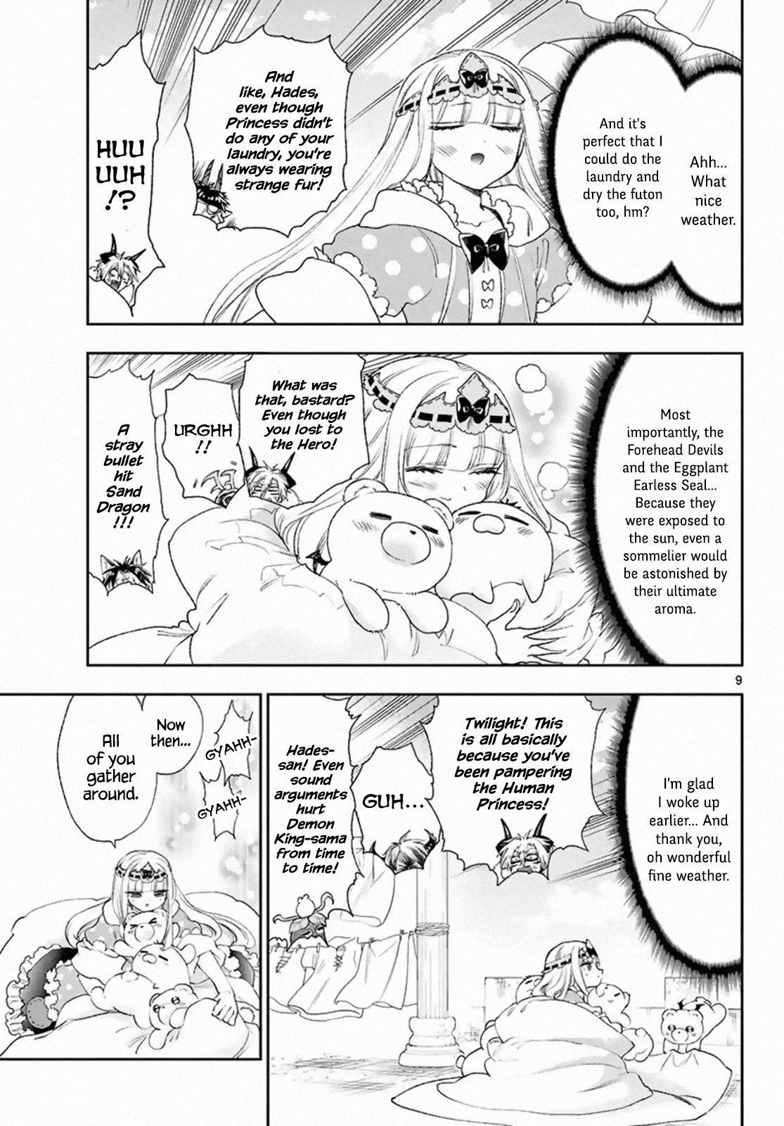 Maou-jou de Oyasumi Chapter 184 - Page 9 in English