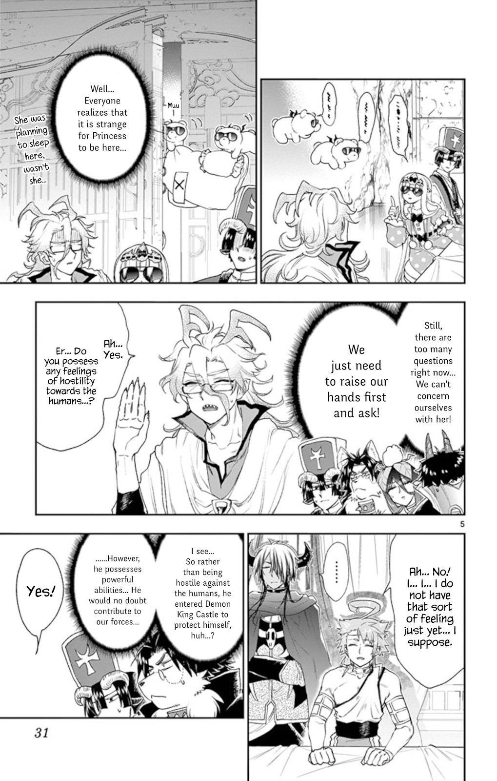 Maou-jou de Oyasumi Chapter 185 - Page 5 in English