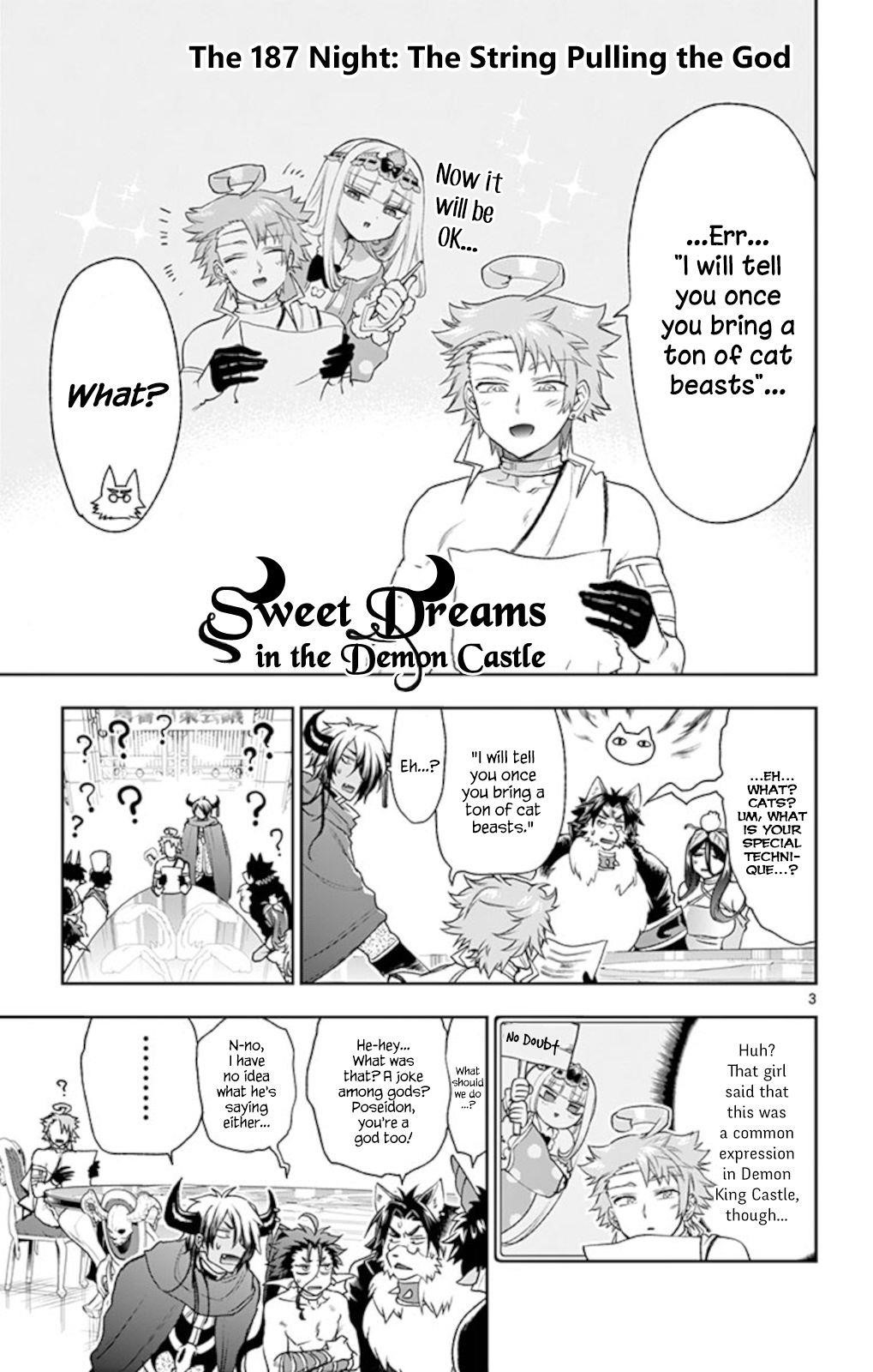 Maou-jou de Oyasumi Chapter 187 - Page 3 in English