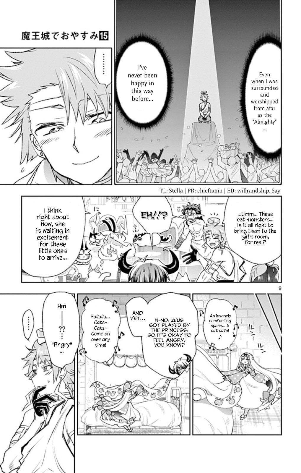 Maou-jou de Oyasumi Chapter 187 - Page 9 in English