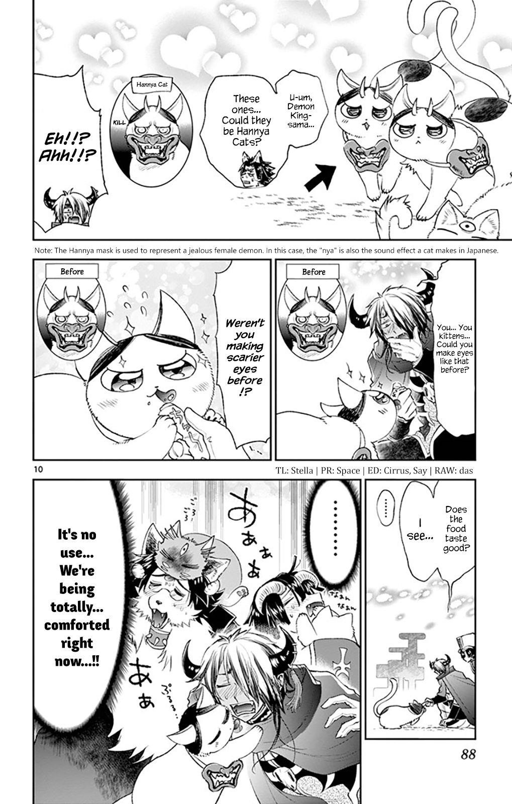 Maou-jou de Oyasumi Chapter 189 - Page 10 in English