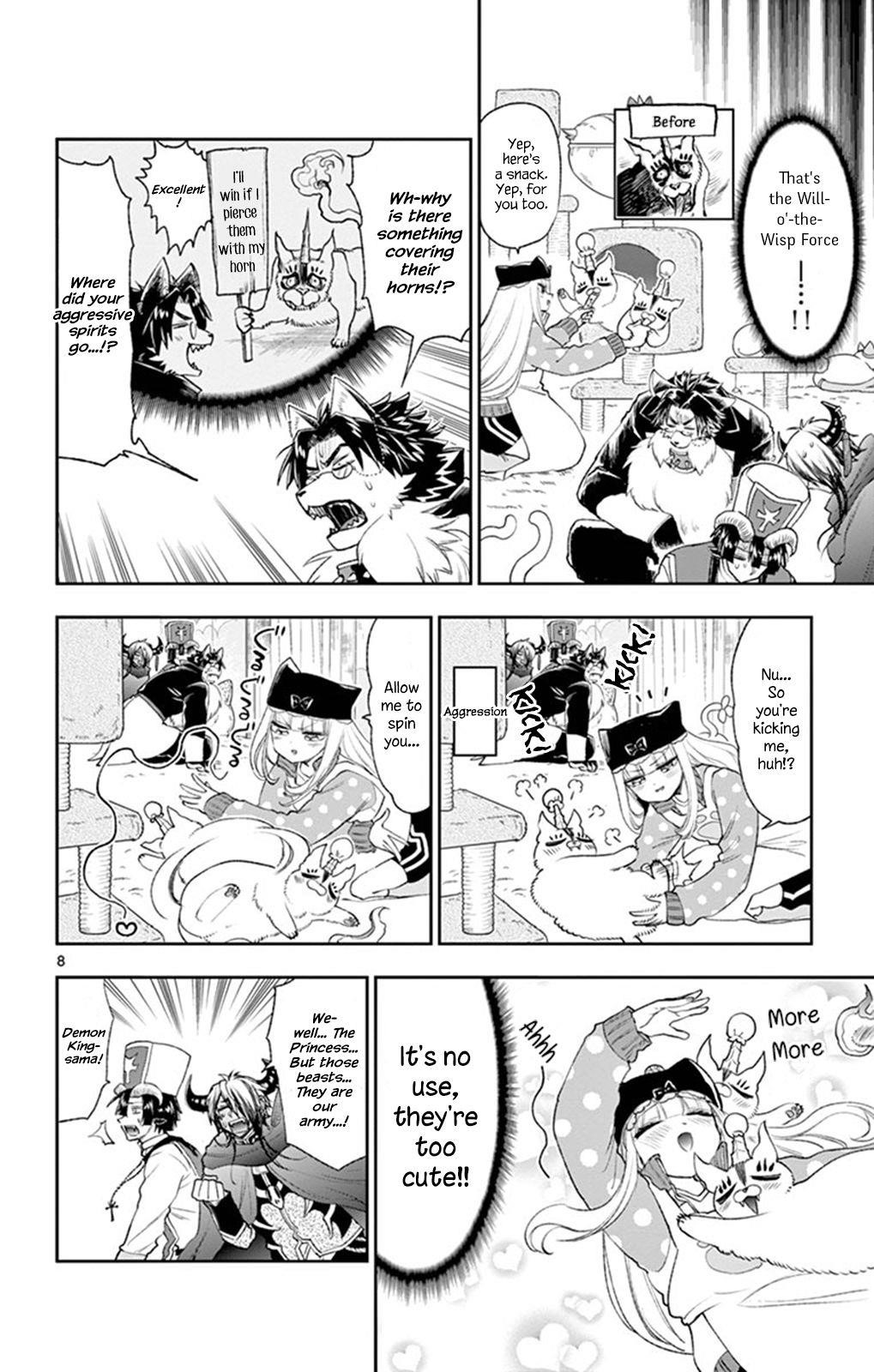 Maou-jou de Oyasumi Chapter 189 - Page 8 in English