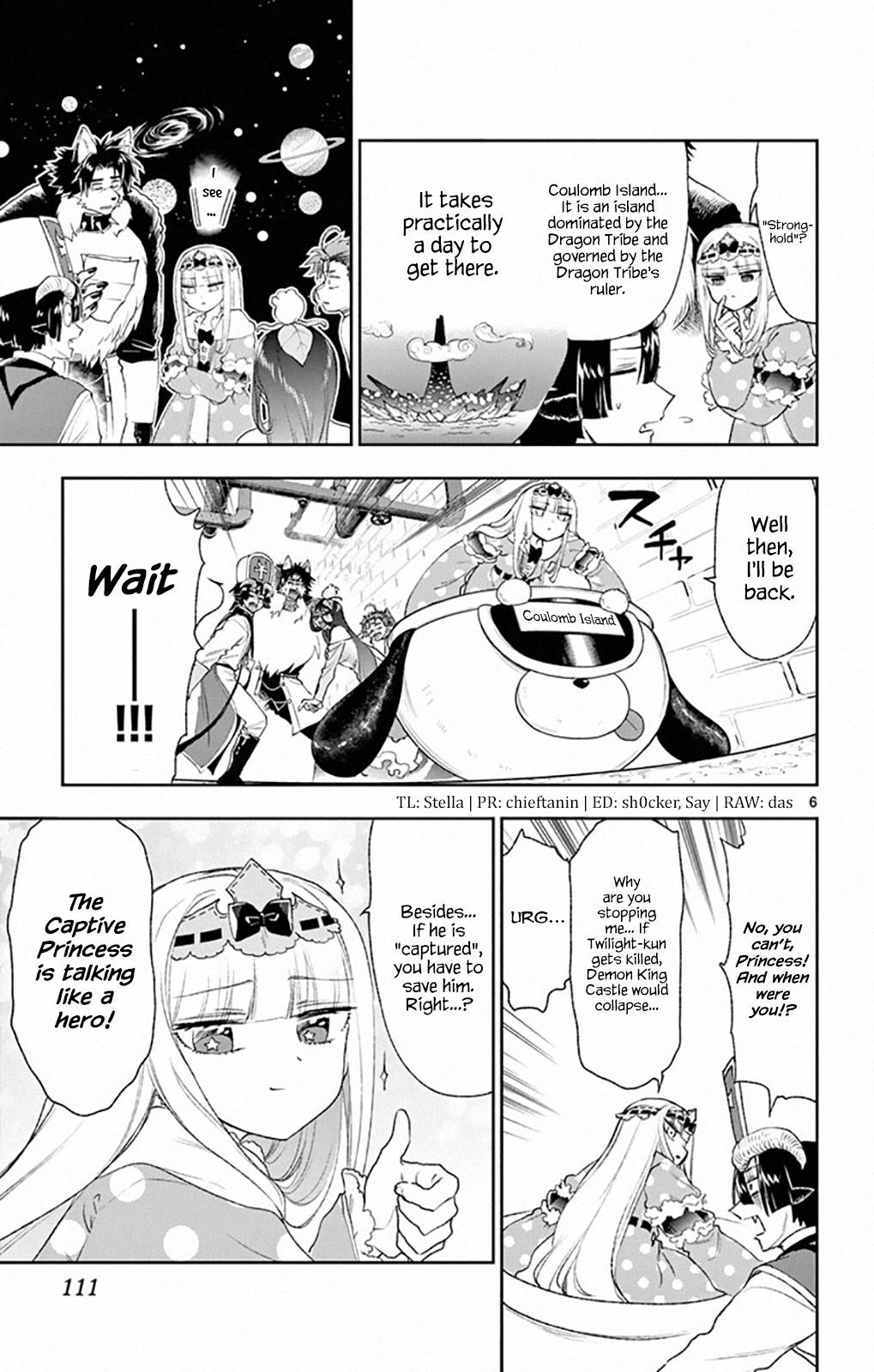 Maou-jou de Oyasumi Chapter 191 - Page 6 in English