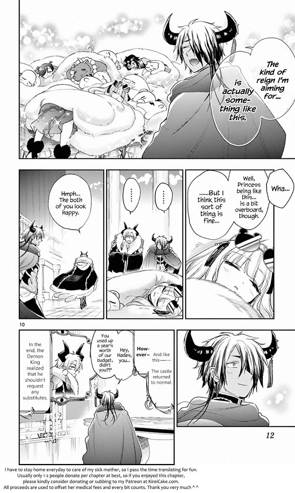 Maou-jou de Oyasumi Chapter 196 - Page 10 in English