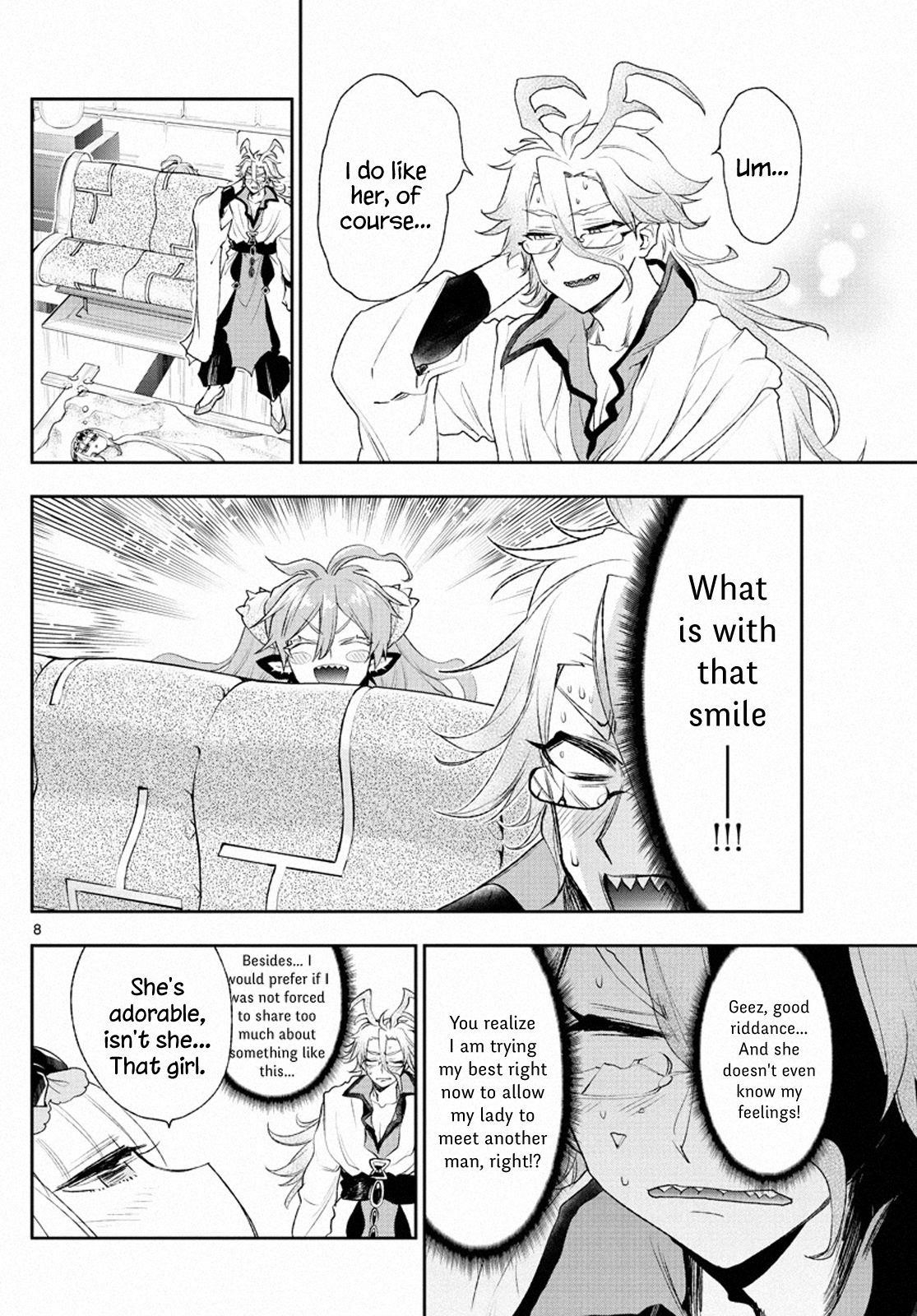 Maou-jou de Oyasumi Chapter 198 - Page 8 in English