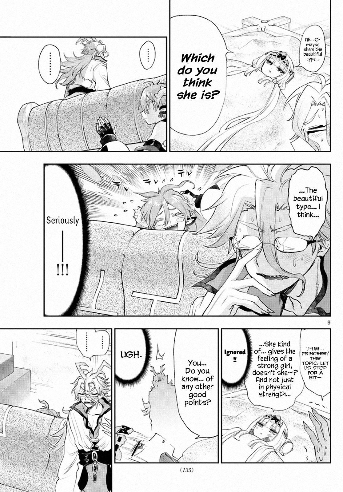 Maou-jou de Oyasumi Chapter 198 - Page 9 in English